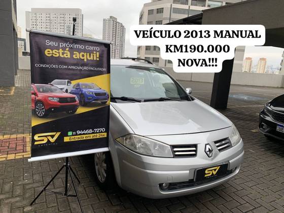 RENAULT MEGANE 1.6 DYNAMIQUE GRAND TOUR 16V FLEX 4P MANUAL RENAULT MEGANE 1.6 DYNAMIQUE GRAND TOUR 16V FLEX 4P MANUAL